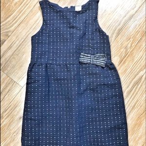 Navy toddler dress